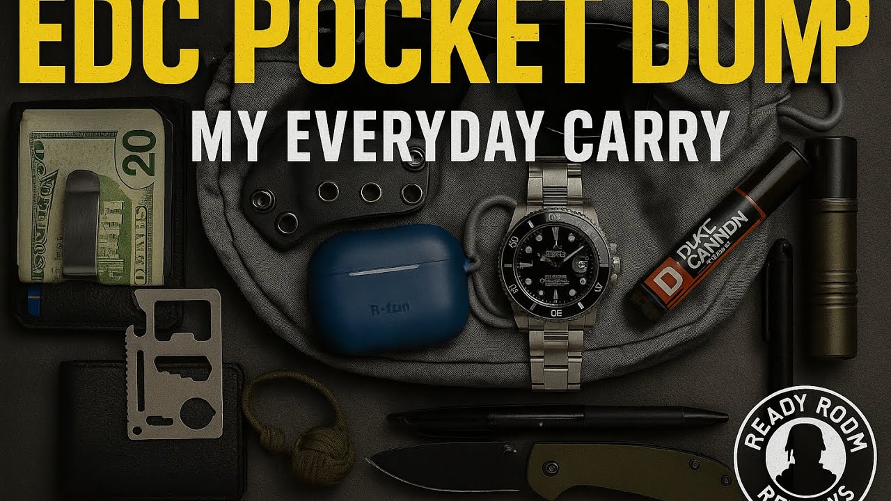 EDC Pocket Dump | Real-World Everyday Carry Essentials