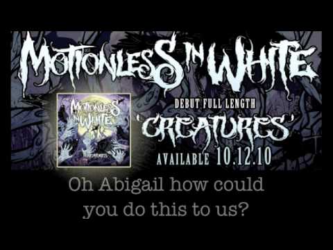 Motionless In White - Abigail (w/ Lyrics)