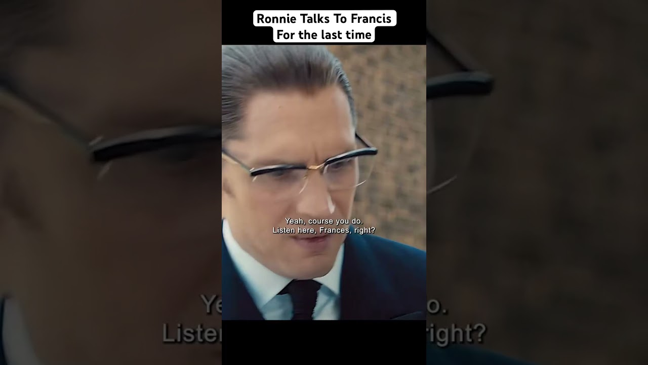 Ronnie's Final Chat with Francis | Legend (2015) 🎬