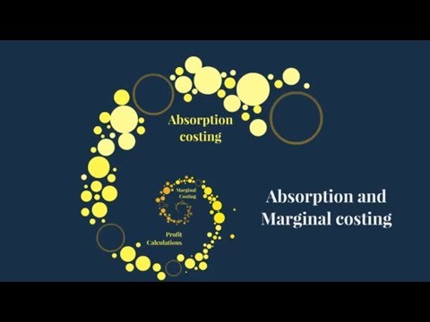CIMA P1 - Absorption and Marginal Costing - Tuition Video