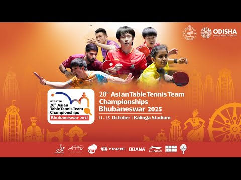 Table-2 | ITTF-ATTU 28th Asian Table Tennis Championship Bhubaneshwar 2025