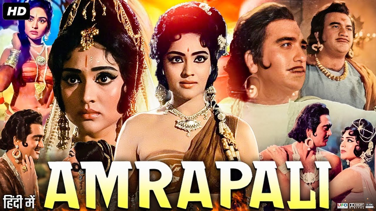 Amrapali (HD 4K) | Sunil Dutt, Vyjayanthimala & More | Full Hindi Movie