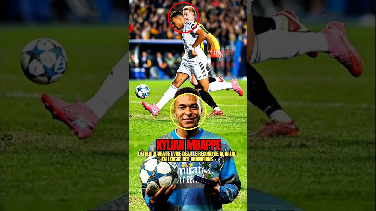 Mbappé Dominates Kairat and Aims to Break Ronaldo's Champions League Record