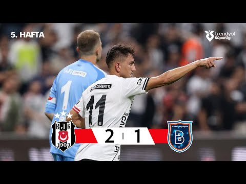 Beşiktaş (2-1) Başakşehir - Highlights/Özet | Trendyol Süper Lig - 2025/26