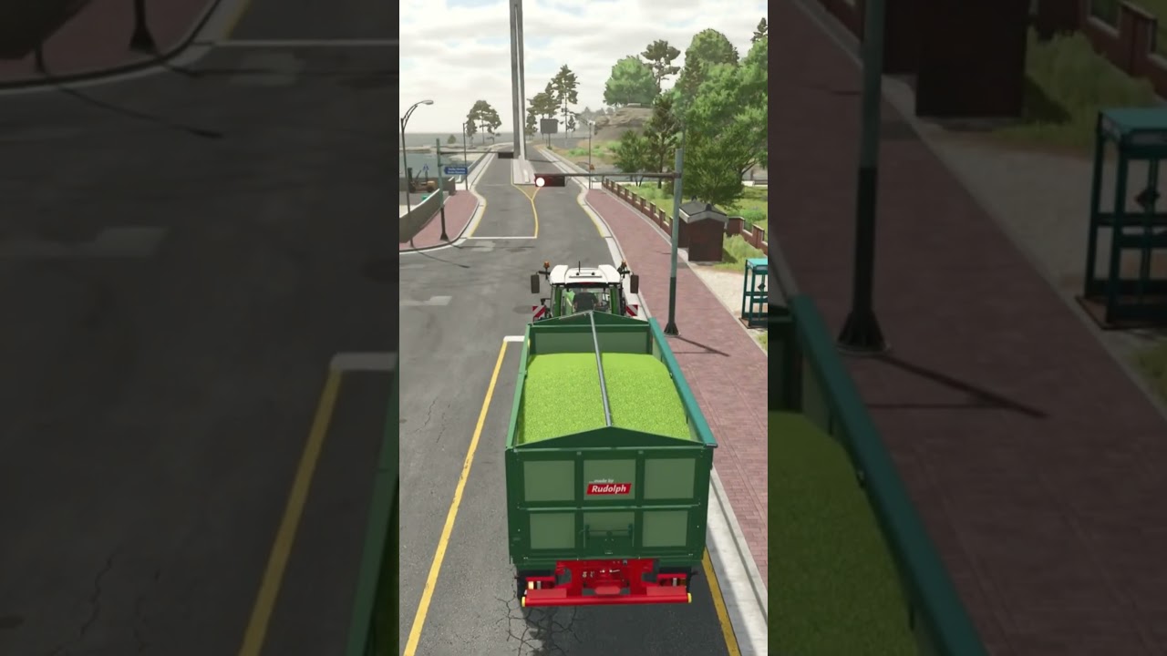 Selling Green Pea with Fendt 930 in FS25 🚜