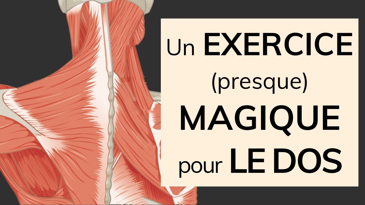 Exercice magique pour soulager le mal de dos