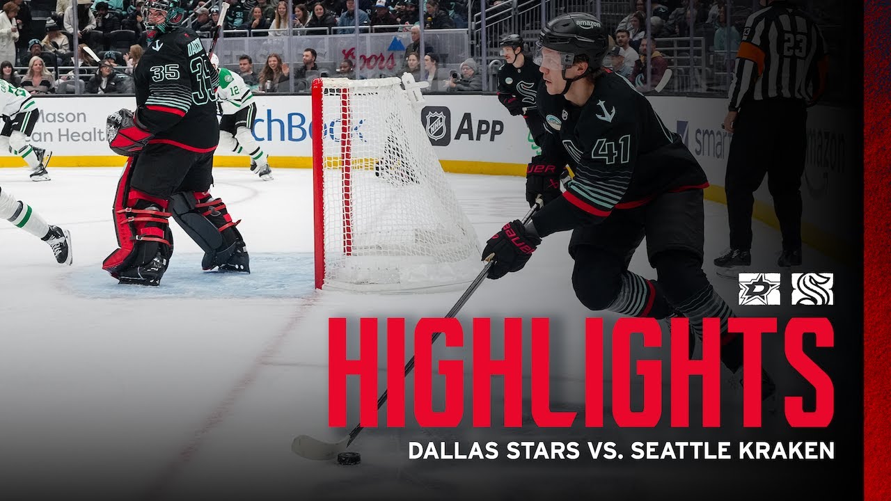 Dallas Stars vs Seattle Kraken | 11/26 Highlights