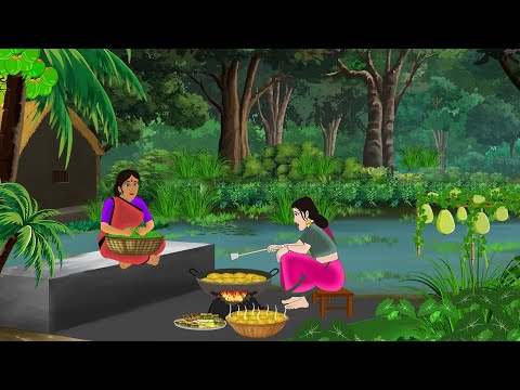 दो बहनों की सब्ज़ी पूरी | Hindi Story | Hindi Kahani | Moral Stories | cartoon story