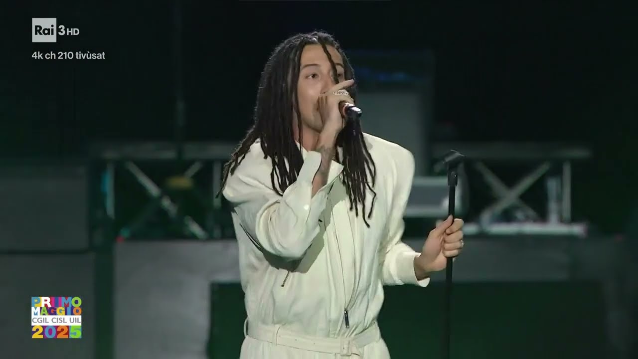 Ghali Live in Rome on May 1, 2025 🎶