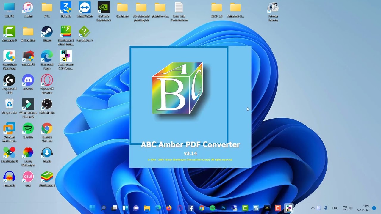 How To Convert PDF to CHM Free with ABC Amber PDF Converter | PDF to CHM Converter