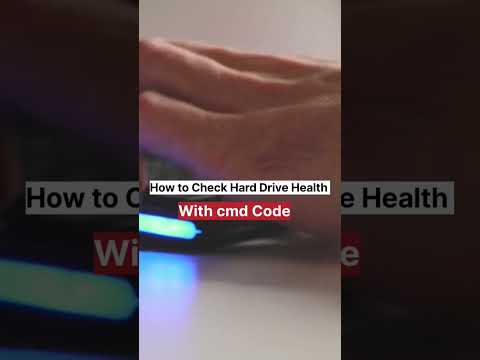 How to Check Hard Drive Health using cmd