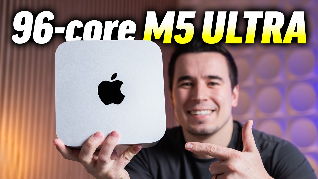 M5 Ultra Mac Studio: RTX 5090 Killer! 🚀