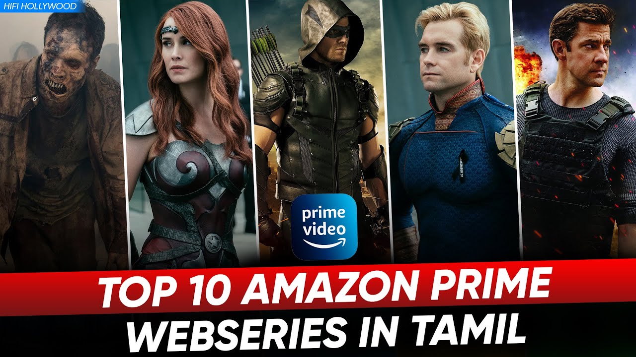 Top 10 Tamil-Dubbed Amazon Prime Webseries 🎬