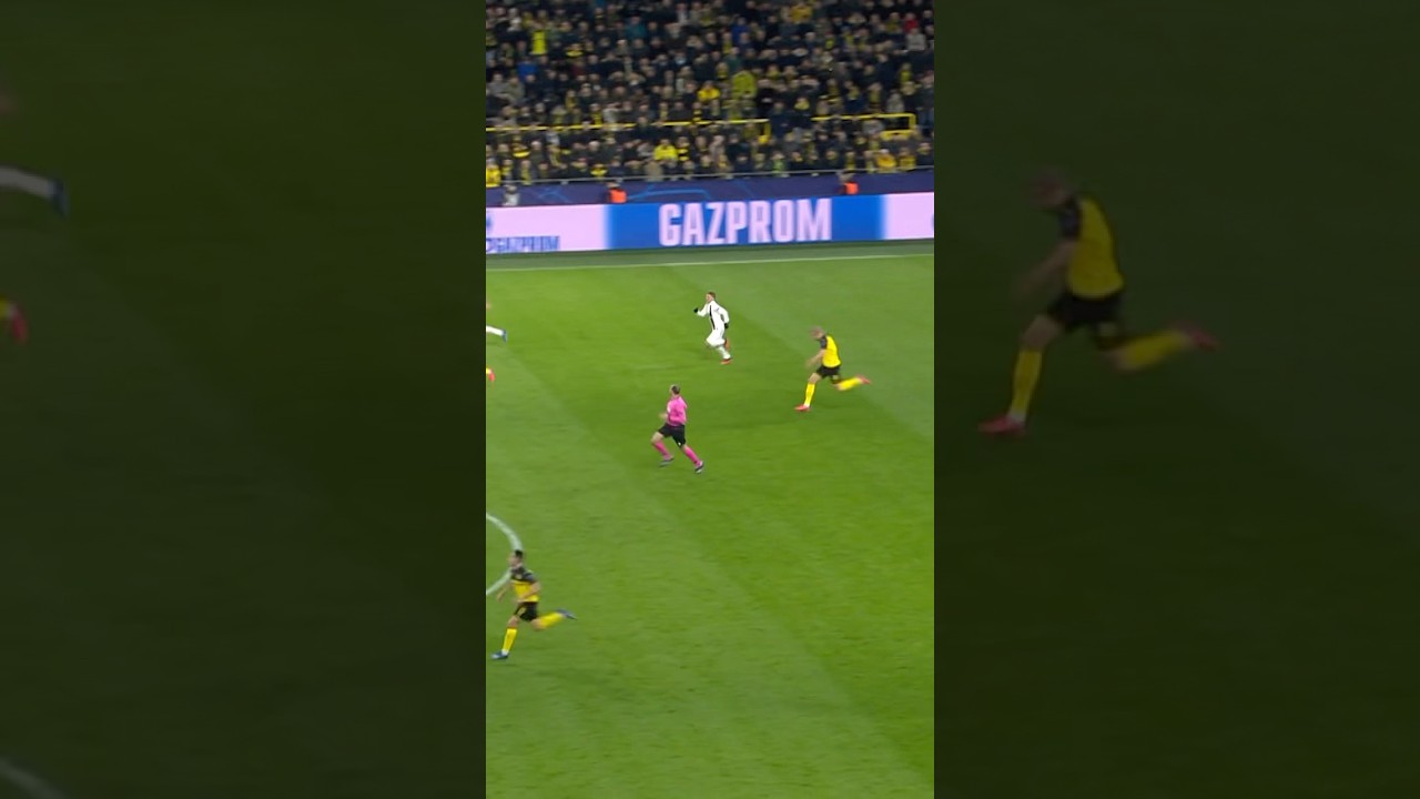 Haaland’s Speed 🌟 in Champions League