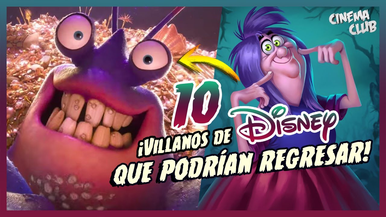 10 Villanos Disney Que Podrían Volver 💀