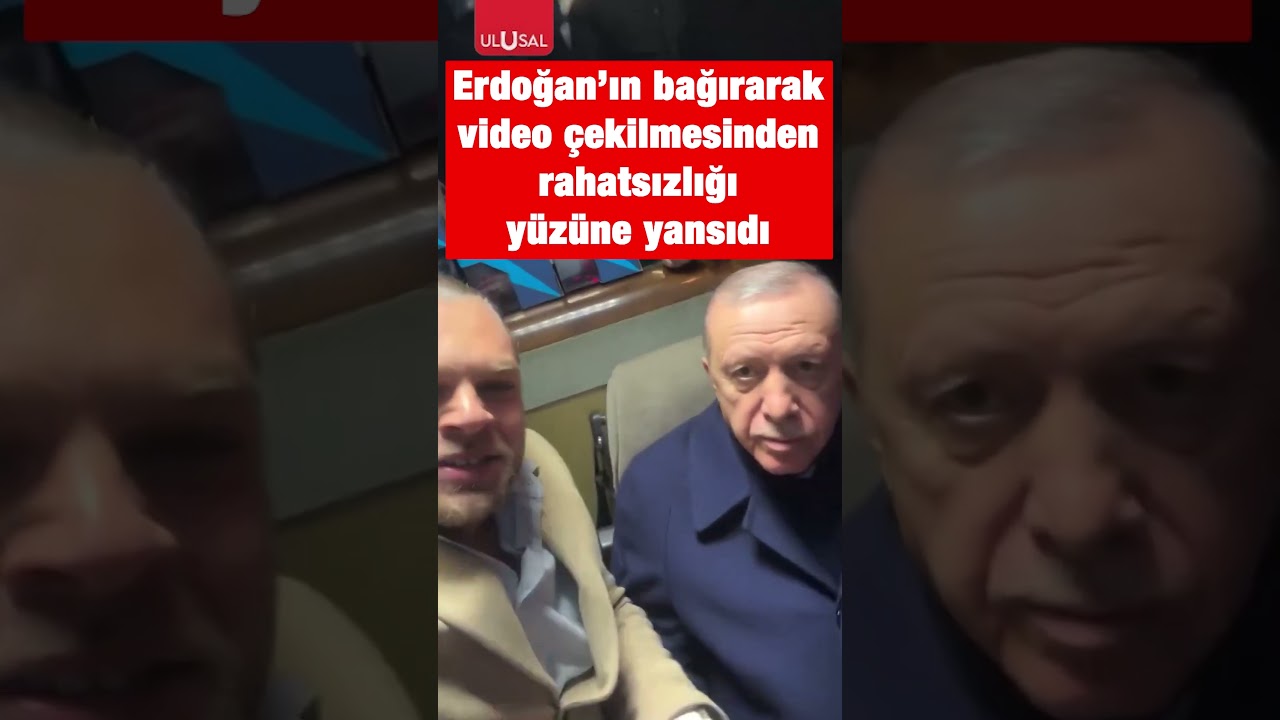 Bağıra Çağıra Video Çeken Kişi Erdoğan'ı Rahatsız Etti! 😲 #shorts