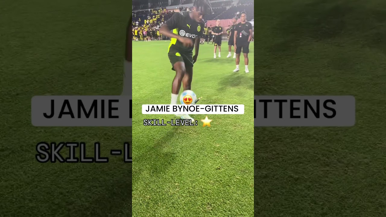 Jamie Bynoe-Gittens Showcases His Skills! ⭐️