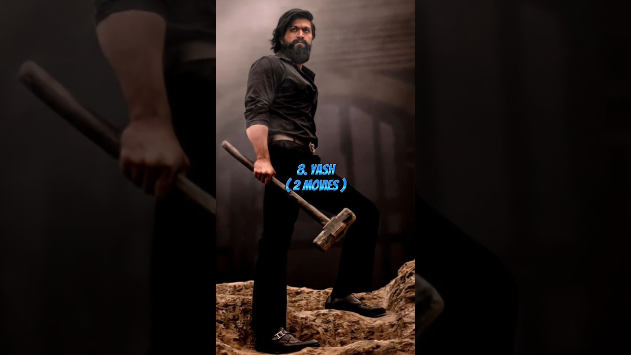 Top 15 South Indian Actors with the Most 200 Crore Blockbusters 🎬