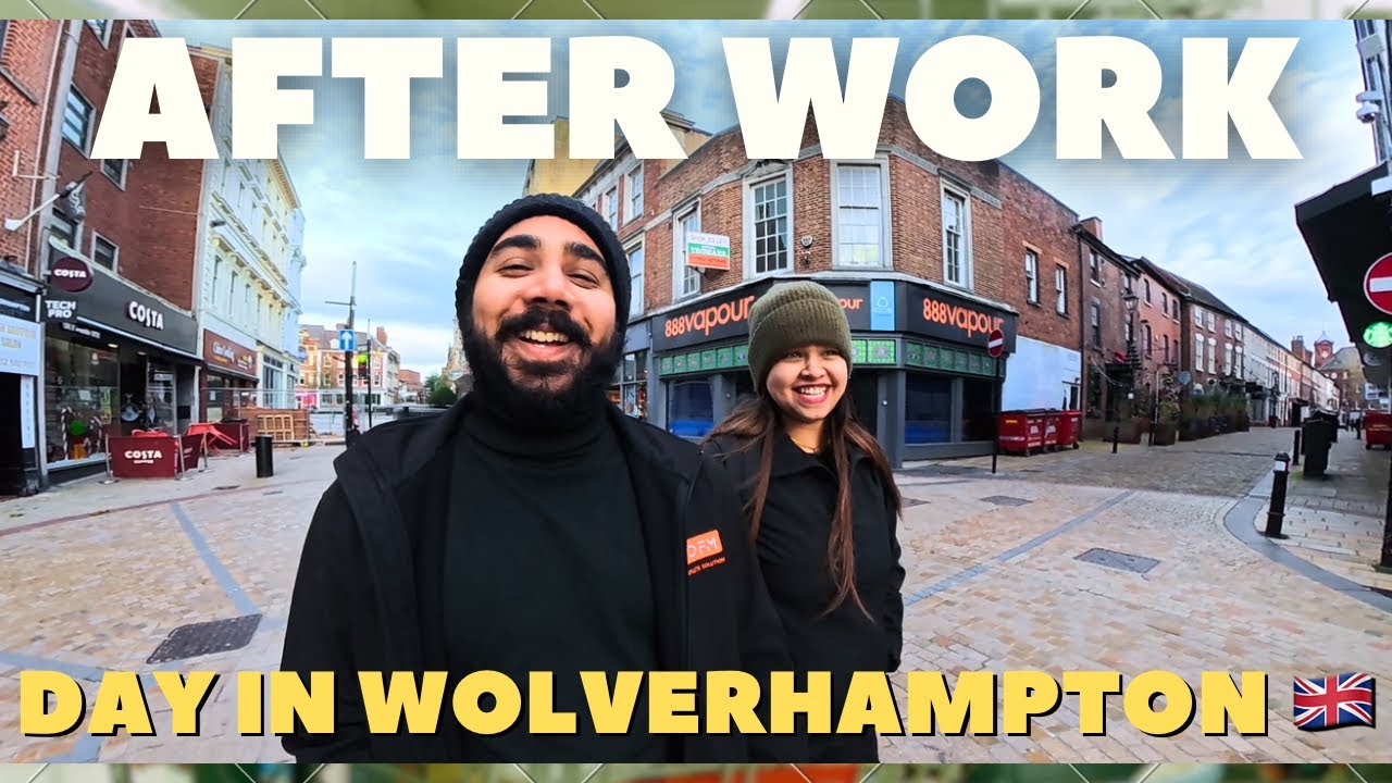 Slow Day in Wolverhampton | UK Daily Vlog 🇬🇧 | Crazy Market Experience 