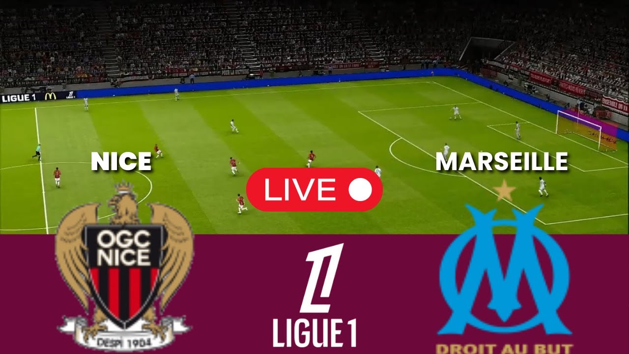 Nice vs Marseille | Ligue 1 2025 Simulation 🎮