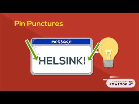 Steganography (Hiding information inside data)