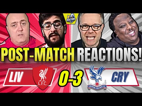 LIVERPOOL FANS & THEIR HATERS POST-MATCH REACTION TO LIVERPOOL 0-3 PALACE | LEAGUE CUP FAN REACTIONS