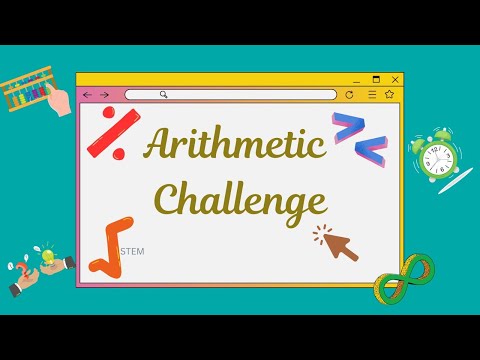 ARITHMETIC CHALLENGE | SPEED MATH