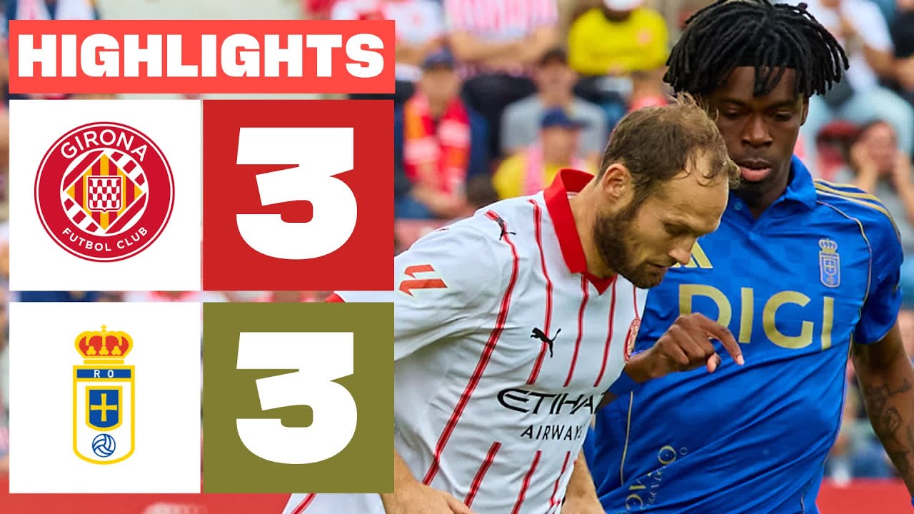 ¡Emocionante empate 3-3 entre Girona FC y Real Oviedo en La Liga EA Sports! ⚽