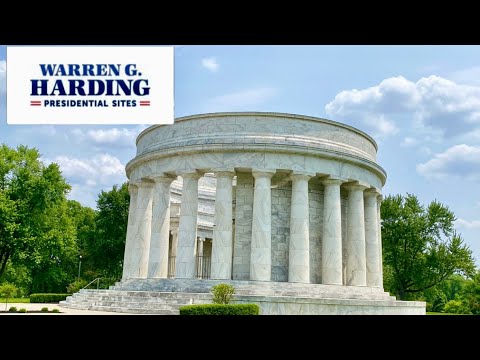 Warren G. Harding Presidential Library and Memorial - Marion, Ohio