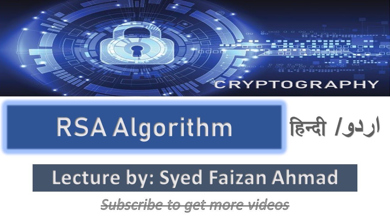 RSA Algorithm Explained with Examples | Simplified Hindi/Urdu Guide π
