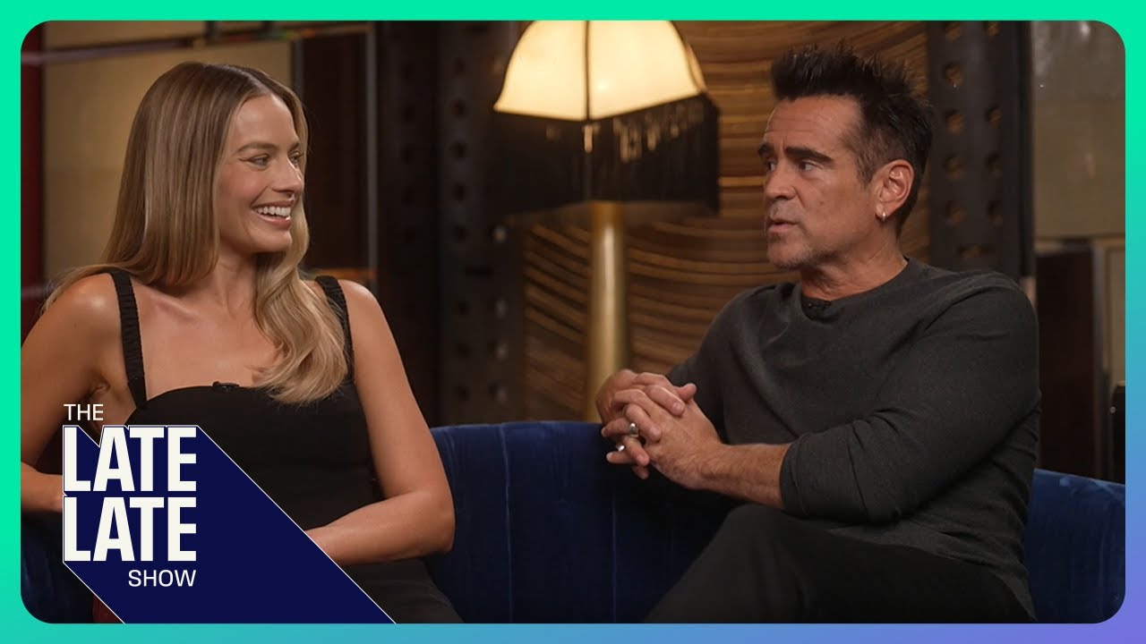 Colin Farrell & Margot Robbie Discuss New Film on Late Late Show 🎬