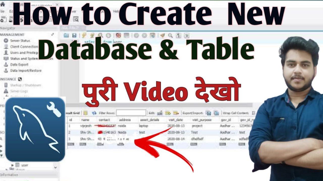 Create MySQL Database & Tables | Beginner Tutorial 🗃️