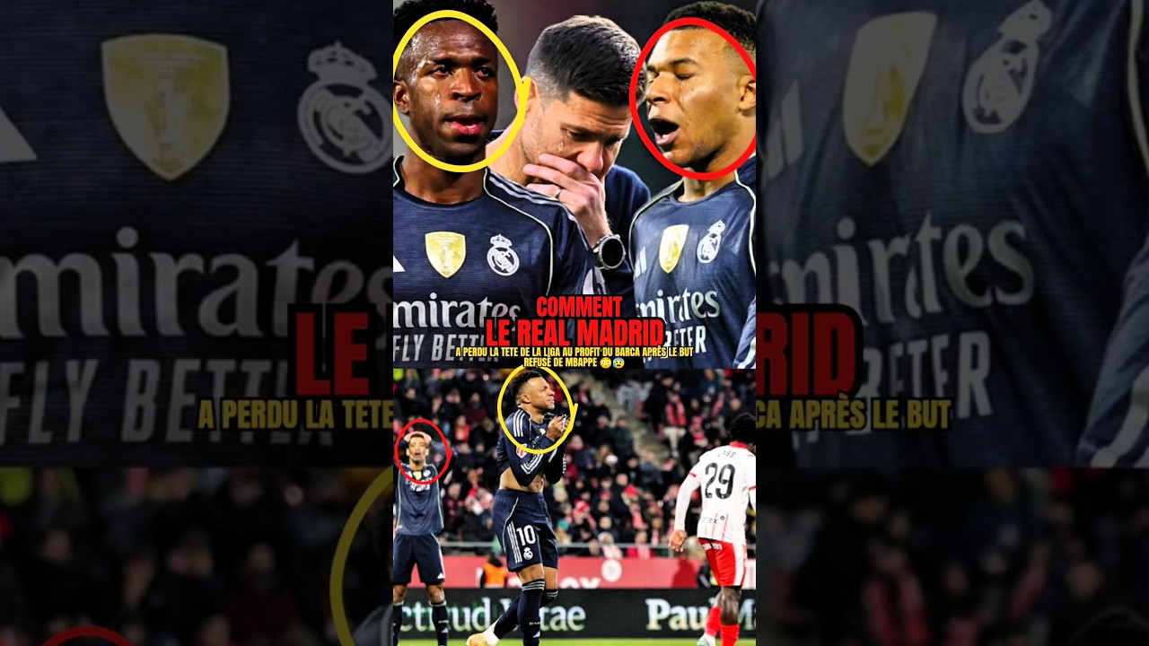 Real Madrid perd la tête de la Liga après le refus de but de Mbappé ⚽
