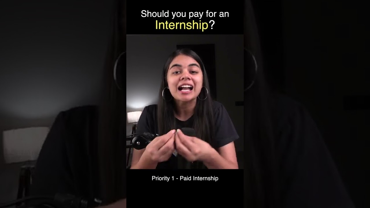 Should College Students Pay for Internships?