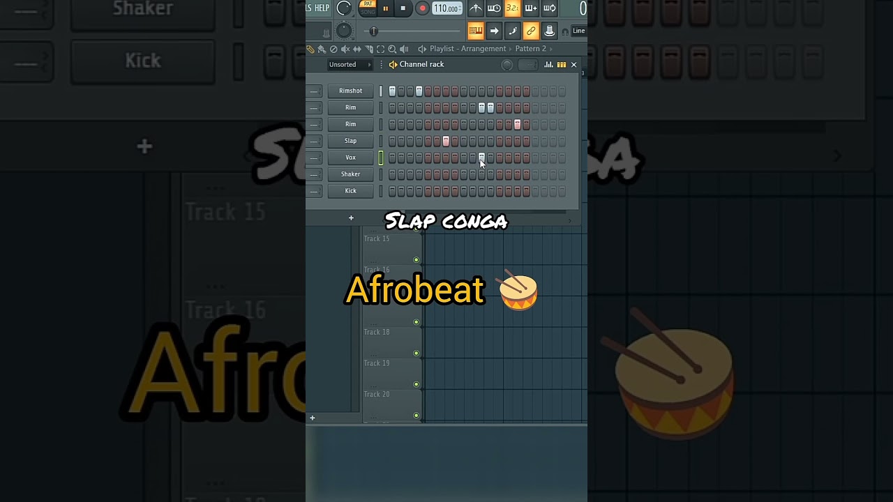 Create Afrobeat Drums in FL Studio 🥁