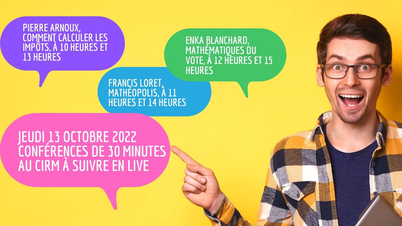 Journée des Lycées 2022 au CIRM : Découvrez l'événement incontournable ! 🎓