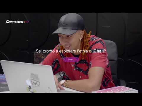 Ghali - Prima reaction al test del DNA Deluxe X