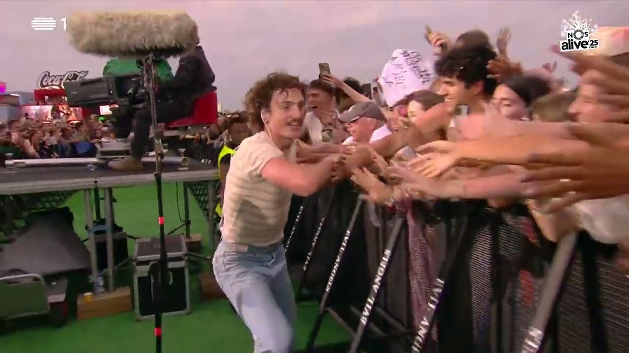 Benson Boone - Beautiful Things Live at NOS Alive 2025 🎶