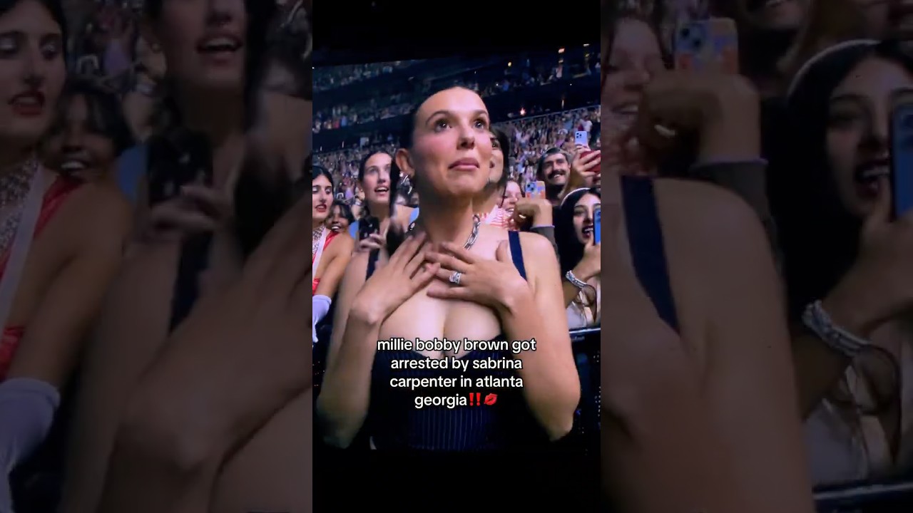 Sabrina Carpenter Arrests Millie Bobby Brown? 😮 | Shocking Short Clip