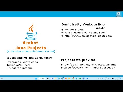 Image Steganography with CNN Based Encoder Decoder Model || Deep Learning || Venkat Projects || Hyd