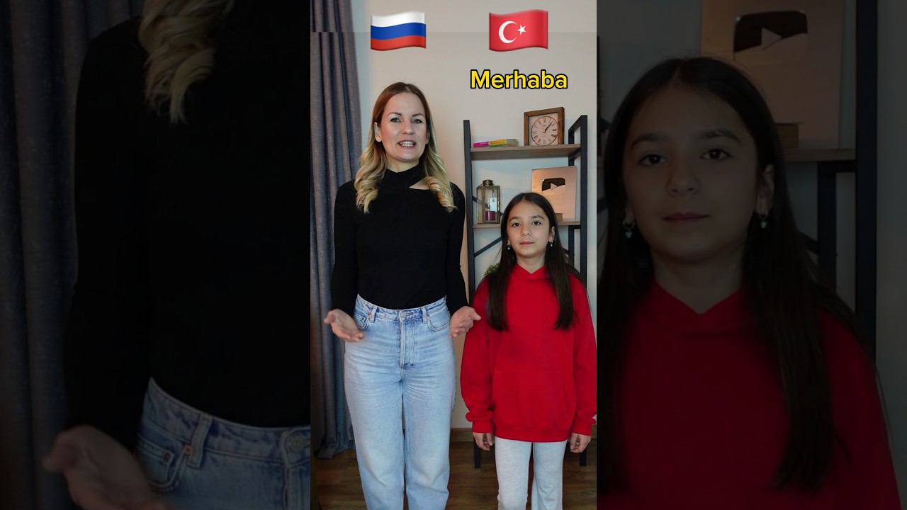 Rusça ve Türkçe Konuşma Pratiği 🇷🇺🇹🇷