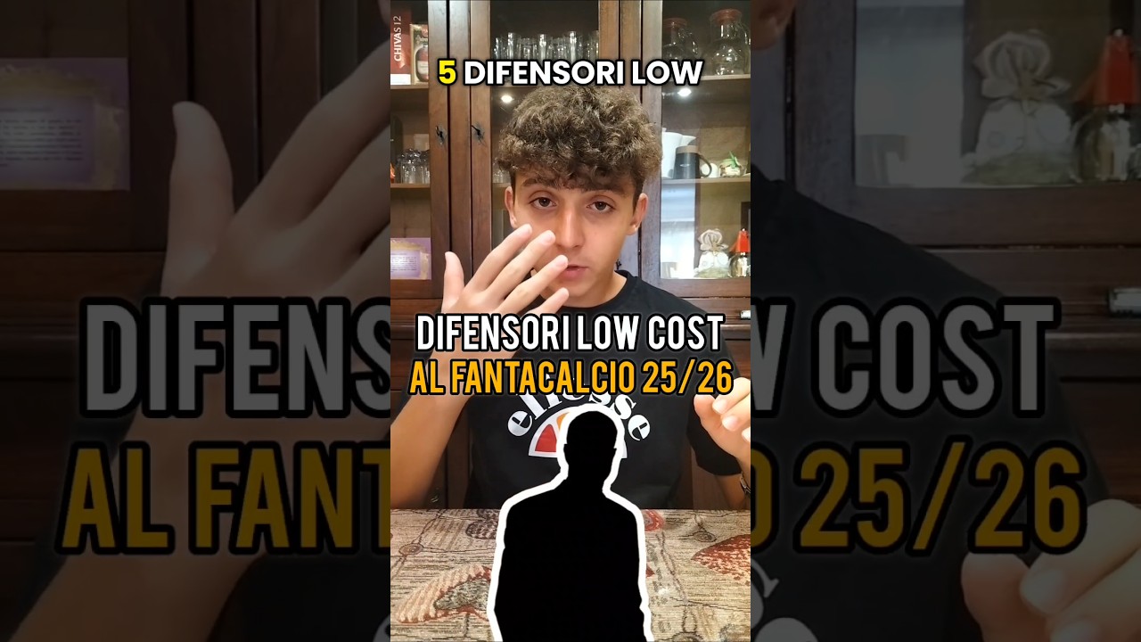 Difensori Economici per Fantacalcio 25/26 🛡️