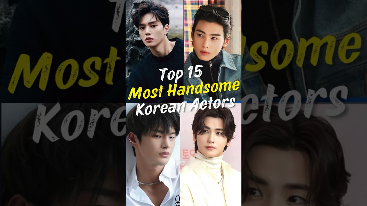 Top 15 Most Handsome Korean Actors in 2024 ⭐ | K-Drama Heartthrobs