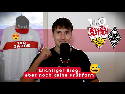 VfB Stuttgart 1:0 Borussia M'Gladbach ⚪🔴 Wichtiger Sieg, aber noch keine Frühform 😅 Choreo 😍
