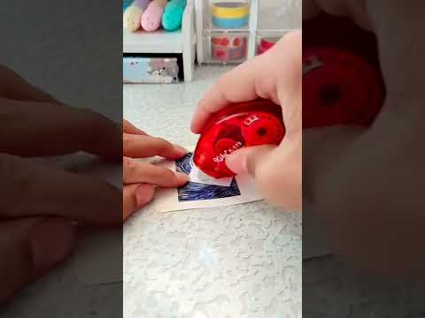 mini journal with me | #tiktok#shorts#trend#minijournal#journaling#scrapbook#music#helma#art#blue