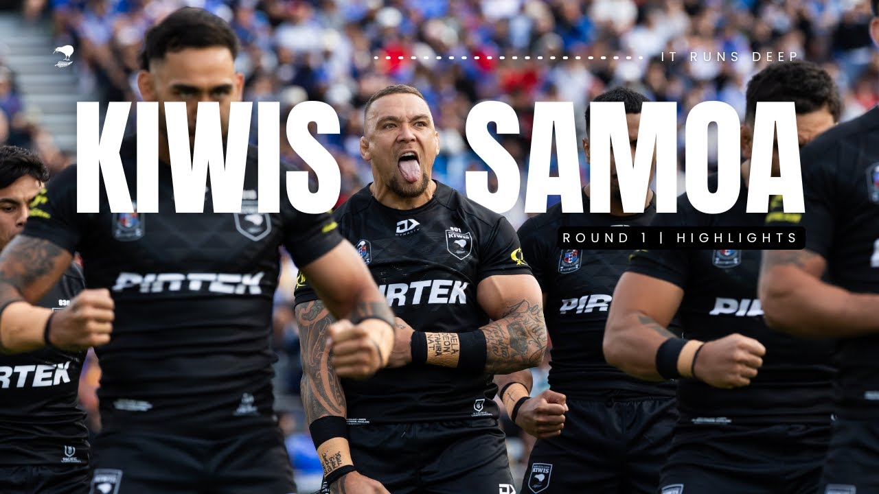 2025 Pacific Championships: Kiwis vs Toa Samoa β Extended Highlights π