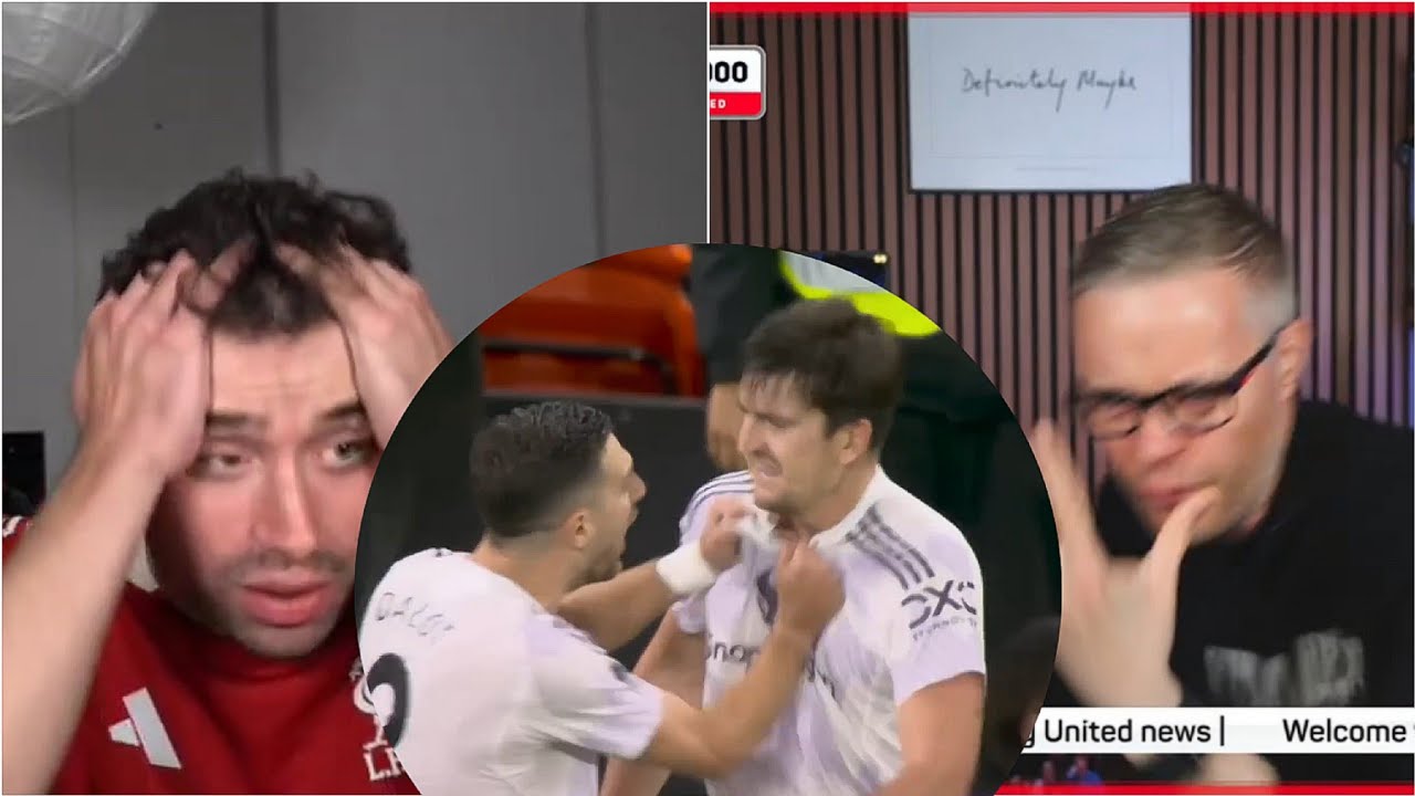 Live Reactions to Harry Maguire's Winning Goal Against Liverpool