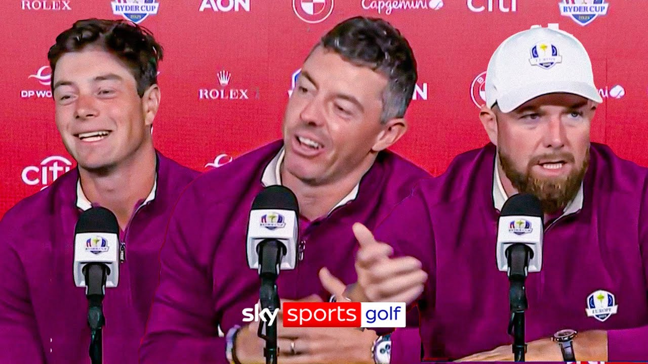 Can Team Europe Handle the USA Fans? McIlroy, Lowry & More Share Their Thoughts 🇪🇺🇺🇸