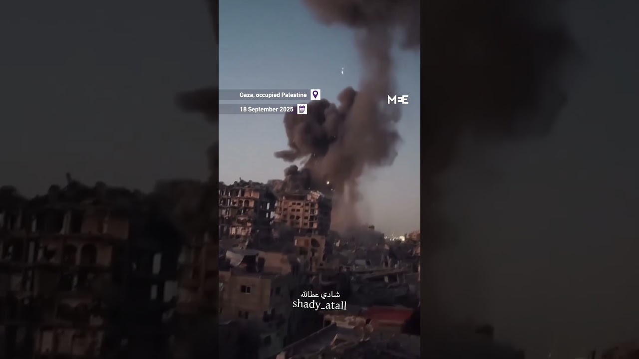 Israeli Bombardment Intensifies in Gaza Amid Blackout 🚫