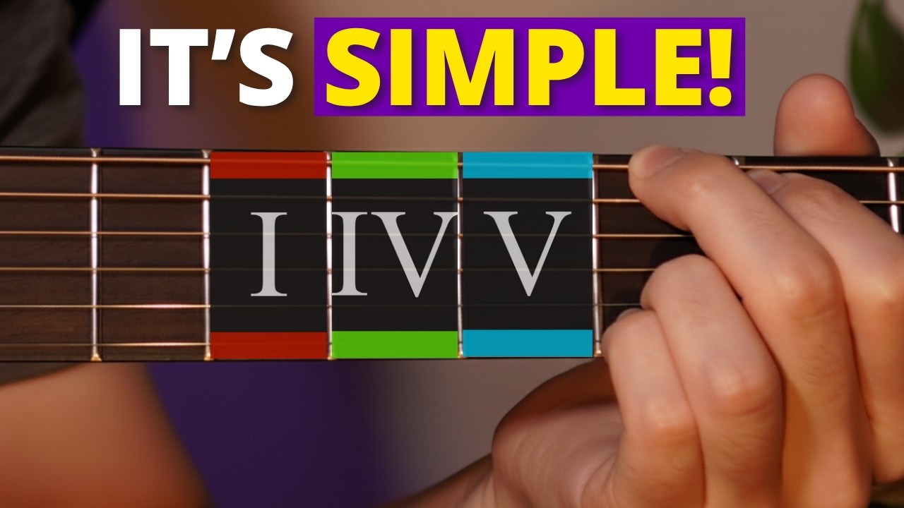 Master the I - IV - V Chord Progression & Elevate Your Songwriting 🎸